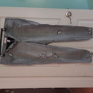 Lane Bryant distressed jeans women's size 20